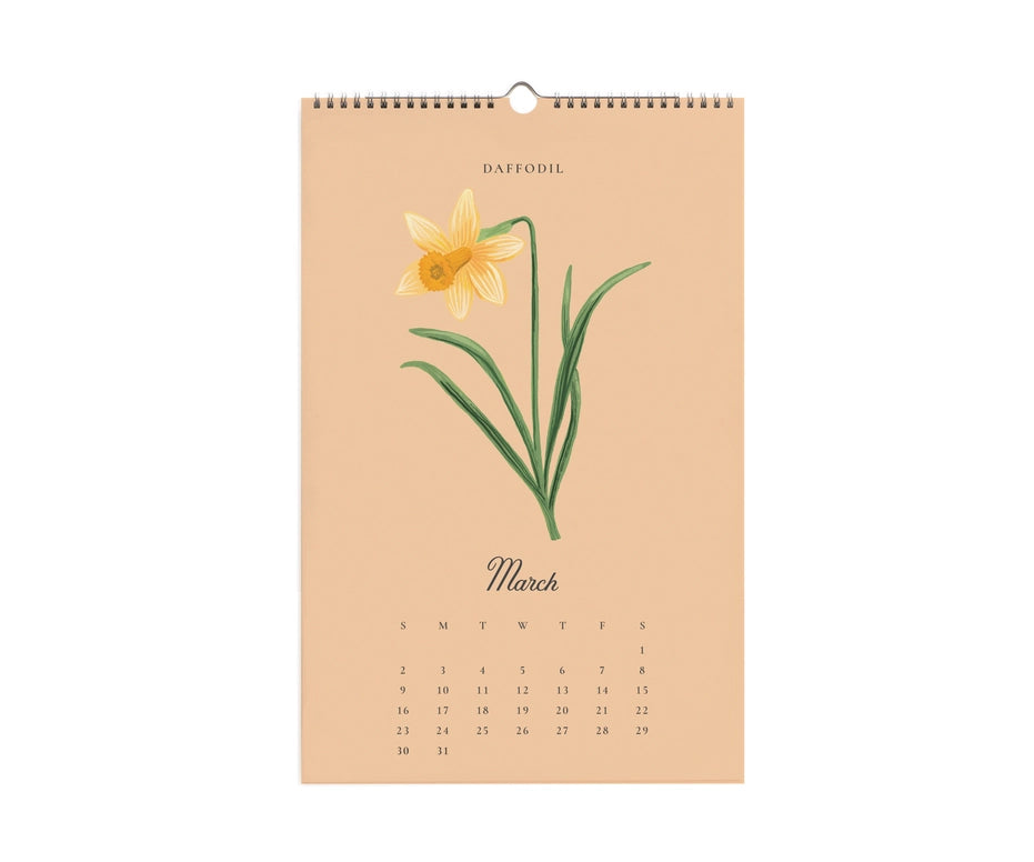 2025 Wall Calendar - Say it with Flowers