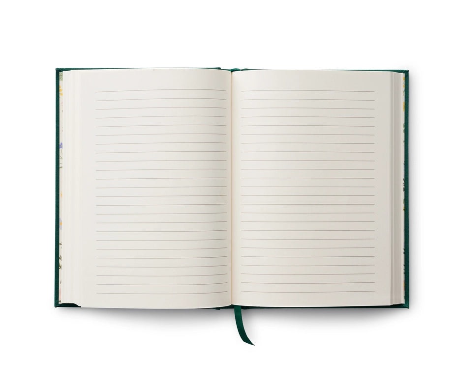 There Will Always Be Flowers Embroidered Journal