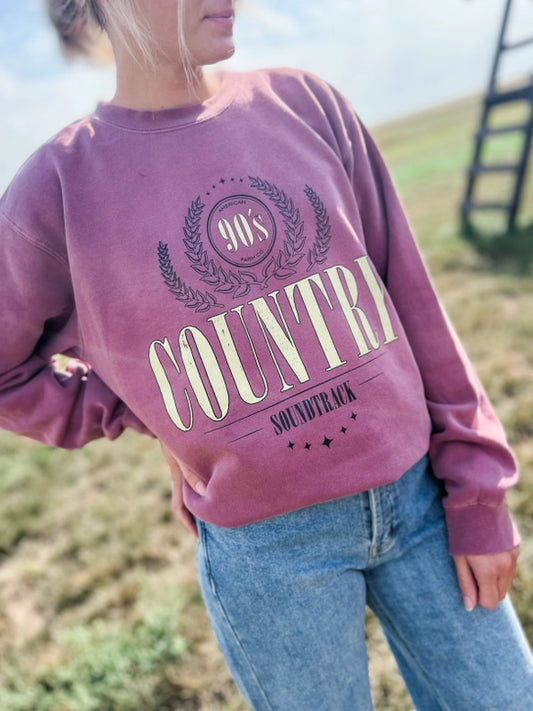 90's Country Soundtrack Sweatshirt