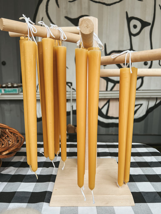 Beeswax Taper Candle