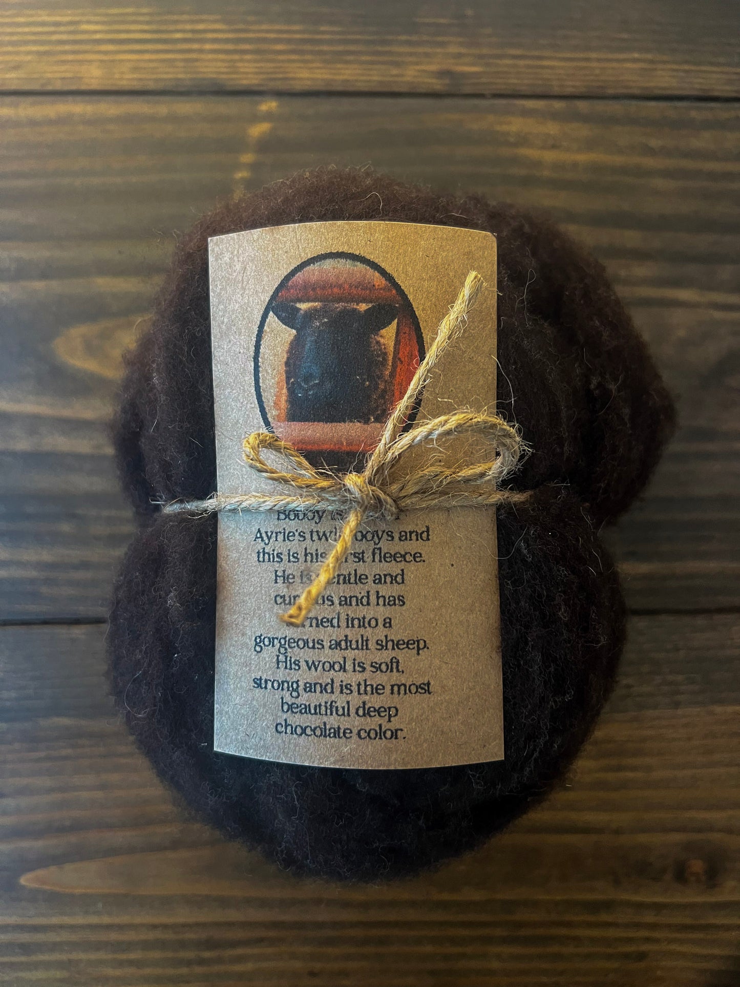 Wool Roving: Bobby (4 oz)