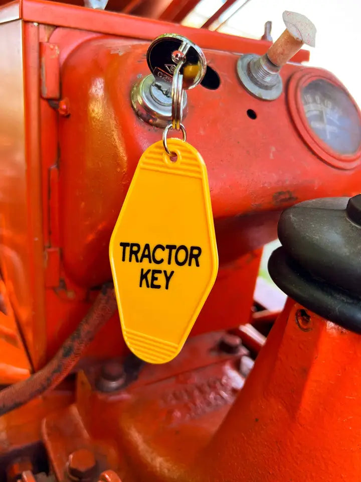 Tractor Key Keychain
